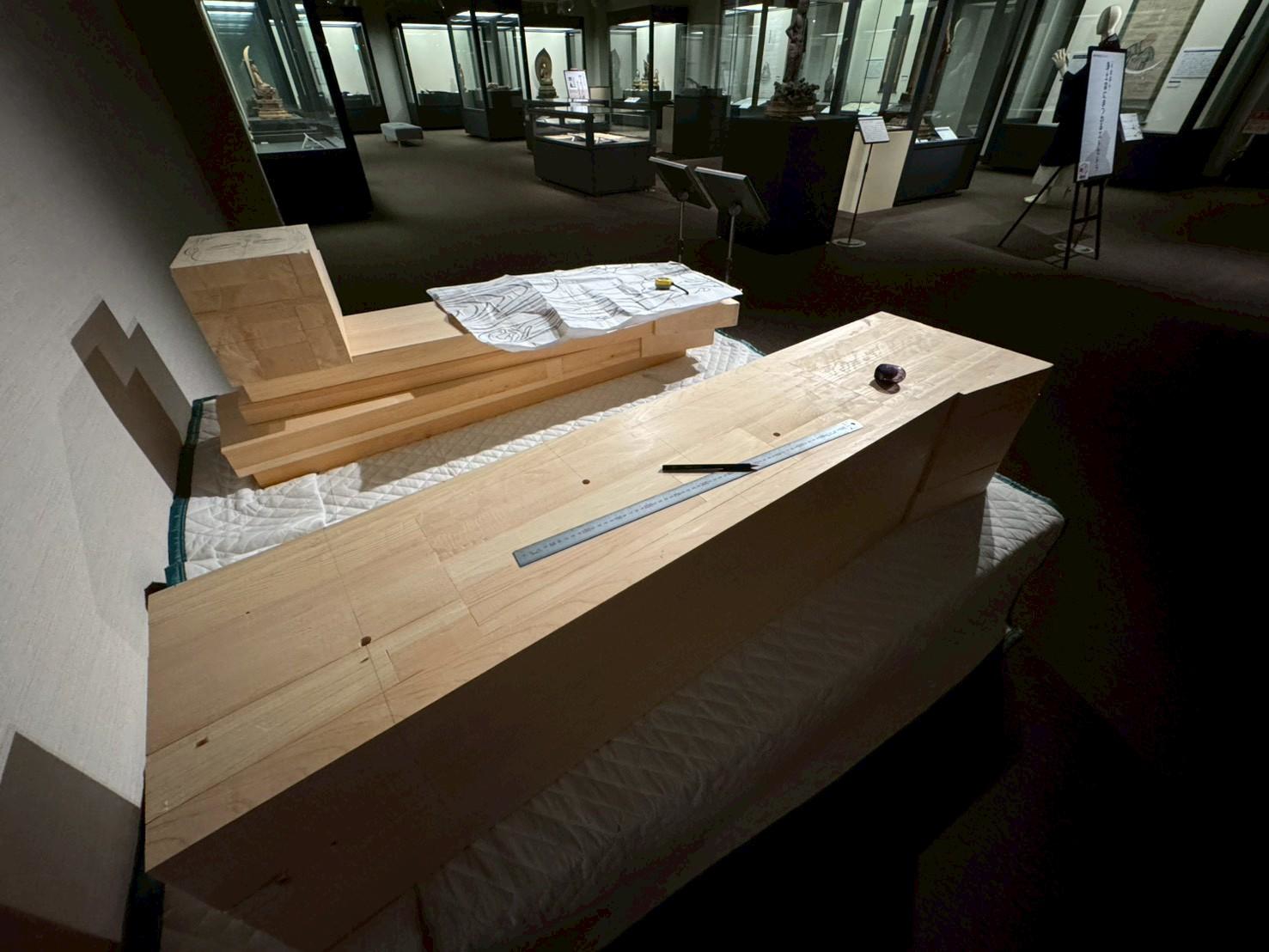 Kṣitigarbha Bodhisattva - Moving to Bukkyo University Museum 7